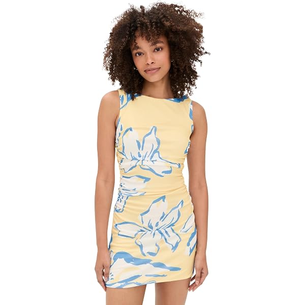 Amazon.com: WAYF Women's Lilibet Halter Mini Dress, Ivory, Off White, S :  Clothing, Shoes & Jewelry