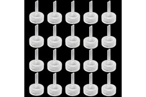 20 Pieces Shrimp Egg Incubating Caps for Aquarium and Fish Tank Plastic Shrimp Hatchery Bottle Caps