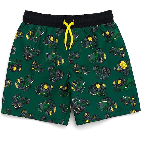 John Deere Boys Quick Dry Active Shorts Size John Deere Little