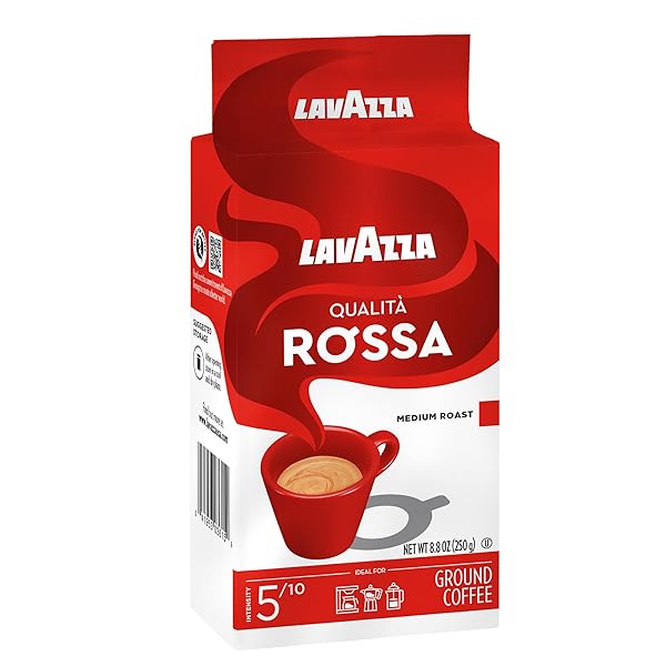 LAVAZZA QUALITA ROSSA BRICK COFFEE, 8.8 OZ