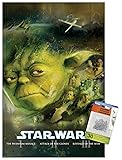 Star Wars: Saga - Blu Ray Prequels Wall Poster with