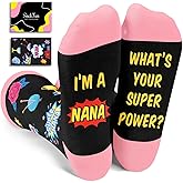 Gifts for Her Women - Mothers Day Socks, Gifts for Mom Grandma, Stocking Stuffers