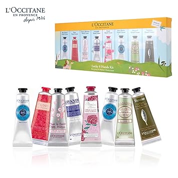 Amazon ロクシタン ハンドクリーム ラッキー8ハンズキット 30ml 8