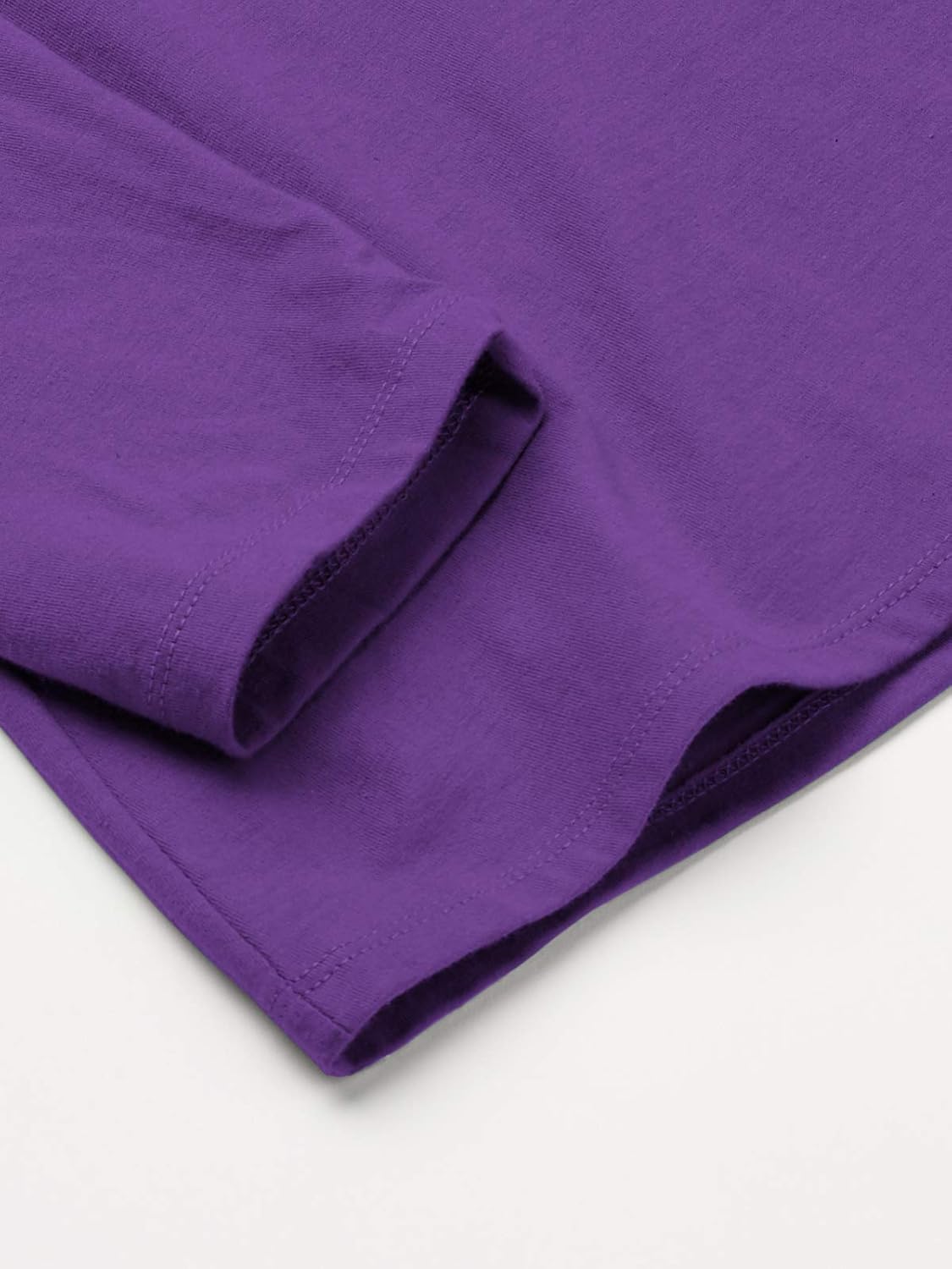 JUST MY SIZE Women's Plus Size Vneck Long Sleeve Tee at  Women’s Clothing store