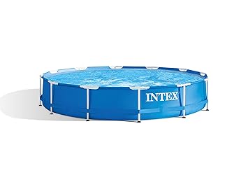 Intex 28212gn Piscine Hors Sol Cadre Métal Avec épurateur 366 X 76