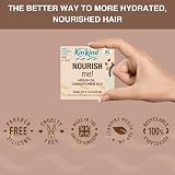 KinKind NOURISH me Conditioner Bar Coconut Argan Oil UK Made Vegan 50 Washes view 4