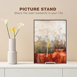 Plate Holder Easel Display Stand - 8 inch Metal