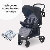 My Babiie MB30 Pushchair Birth to 4 Years Large Basket Rain Cover Cup Holder view 2