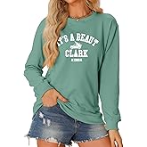 JDyymiys It's a Beaut Clark Sweatshirt Women Christmas Sweatshirts Funny Xmas Holiday Crewneck Long Sleeve Pullover