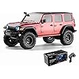 1/18 Thunder Storm RC Crawler, 4X4 Off Road RC Rock Crawler,Waterproof All Terrain RC Cars for Adults, RTR (Red)