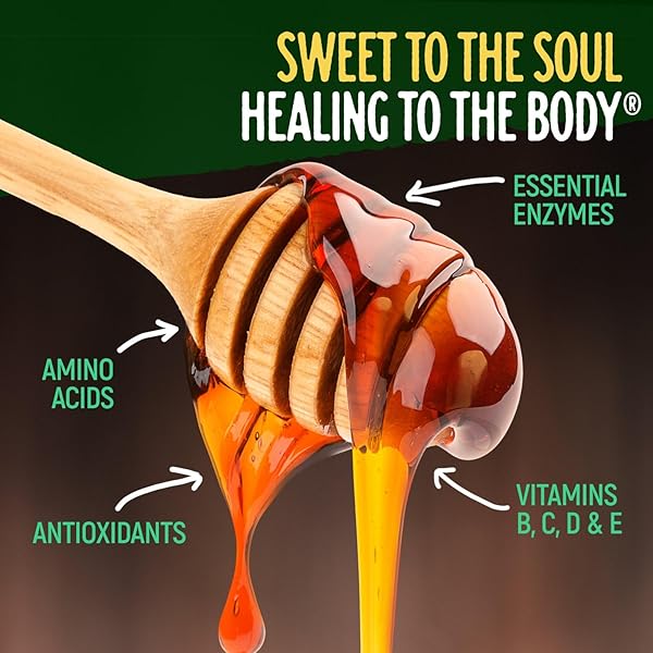 KELLEY’S 100% ORGANIC RAW & UNFILTERED HONEY, USDA CERTIFIED, 24 OZ – ALL NATURAL, FLAVOR-RICH HONEY FOR FRUITS, YOGURT, SMOOTHIES, ACAI BOWLS, TEA – NATURAL SUGAR SUBSTITUTE