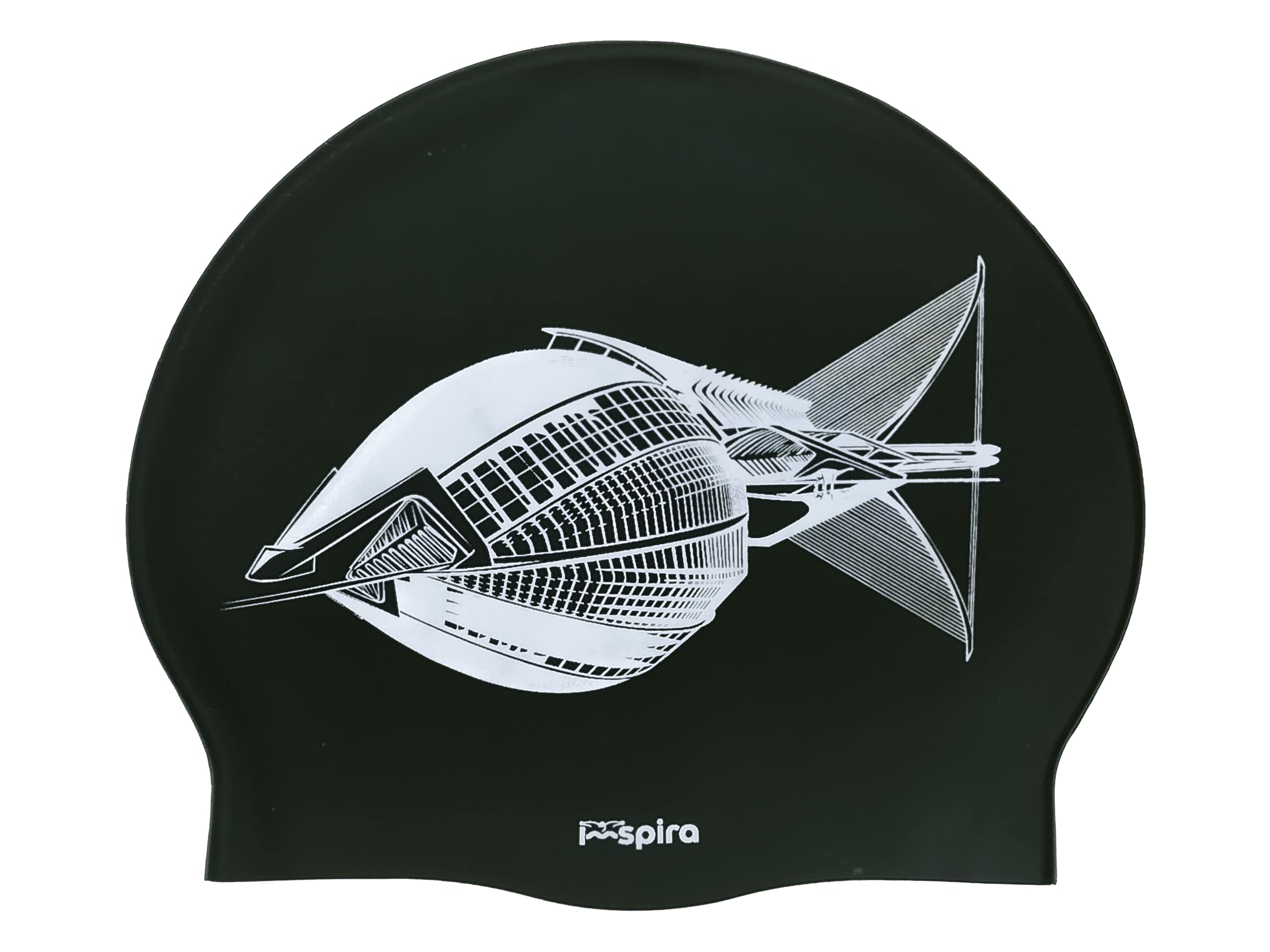 VALENCIA | Ciudad de las artes y de la natación | Silicone Swimming Cap | Swim Cap | Pool Cap | Great comfort and fit | Art and Swimming