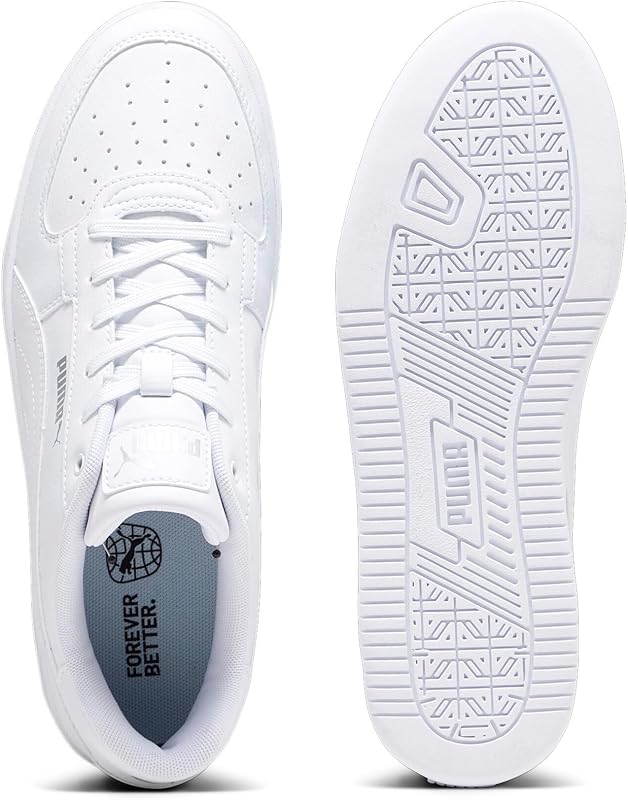 Unisex Caven 2.0 Scarpe da ginnastica, Puma White Puma Silver, 42 EU