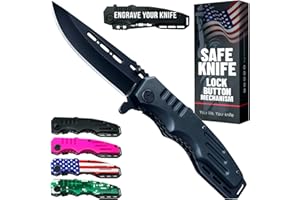 GRAND WAY Best Dad Ever Gifts for Dad & Stepdad - Fathers Gifts Idea - Mens Gift Ideas from Daughter, Son, Wife - Presents for Men - Pocket Knife for Father Husband Grandpa 6681 G