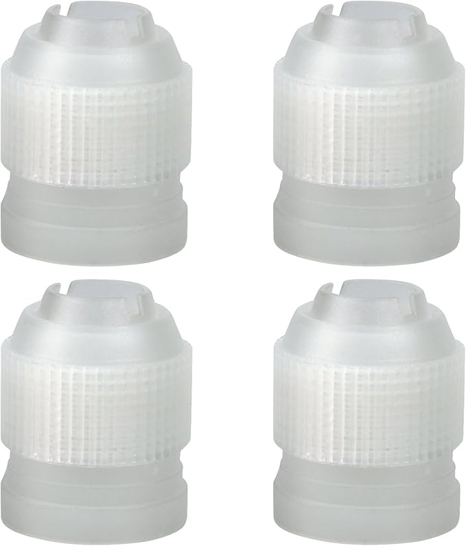 Russian Piping Tips Coupler, MCIRCO 4 Pieces Large Size