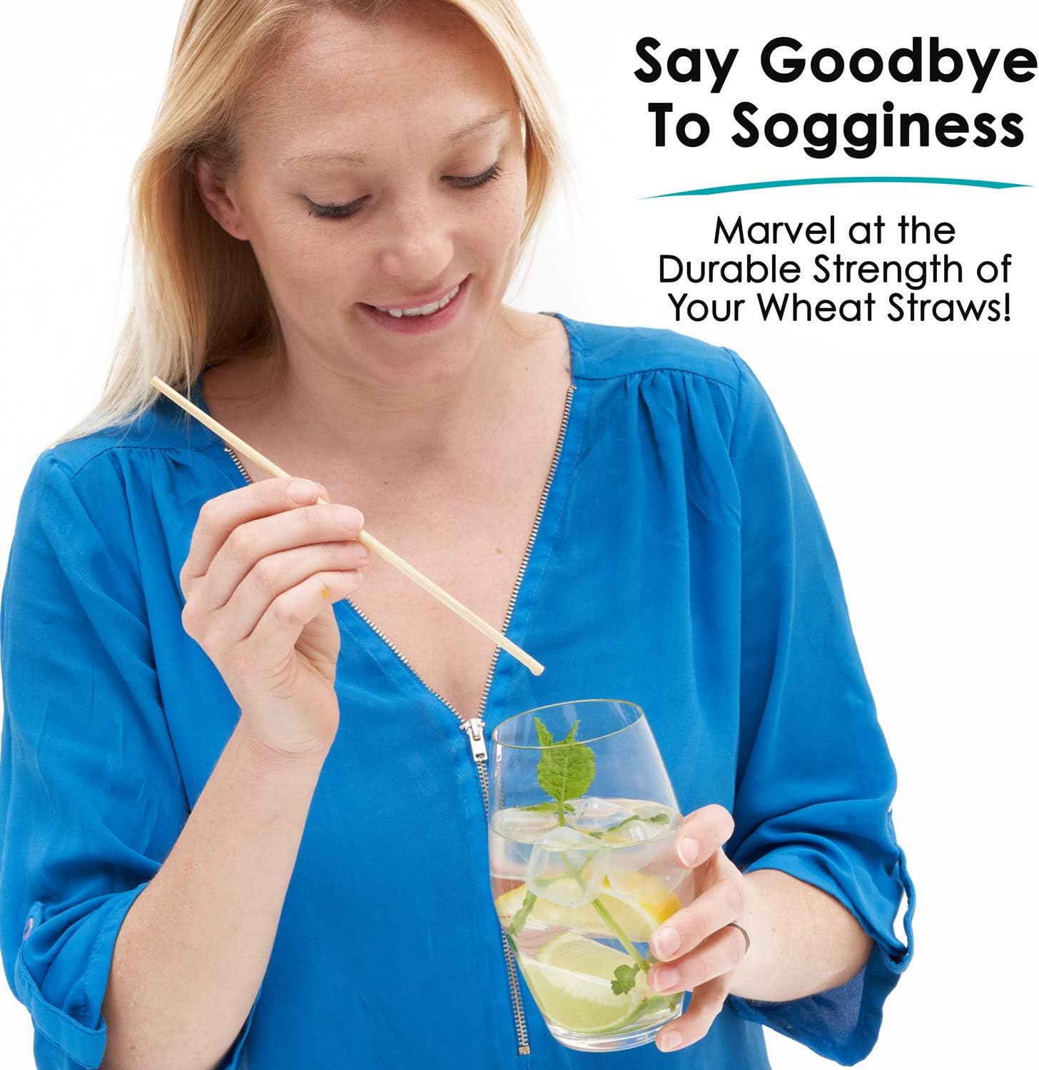 Biodegradable Drinking Straws, Pack of 200 – Non-Soggy, Flavorless, BPA-Free, Compostable Straws Alternative to Plastic Straws – Sustainable Products by Efiwasi: Kitchen & Dining