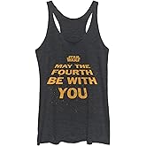 Women's Star Wars May The Fourth Opening Crawl Racerback Tank Top