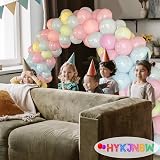 HYKJNBW Pastel Balloons 50 Pack 12 inch Multicolour Latex Party Decor view 7