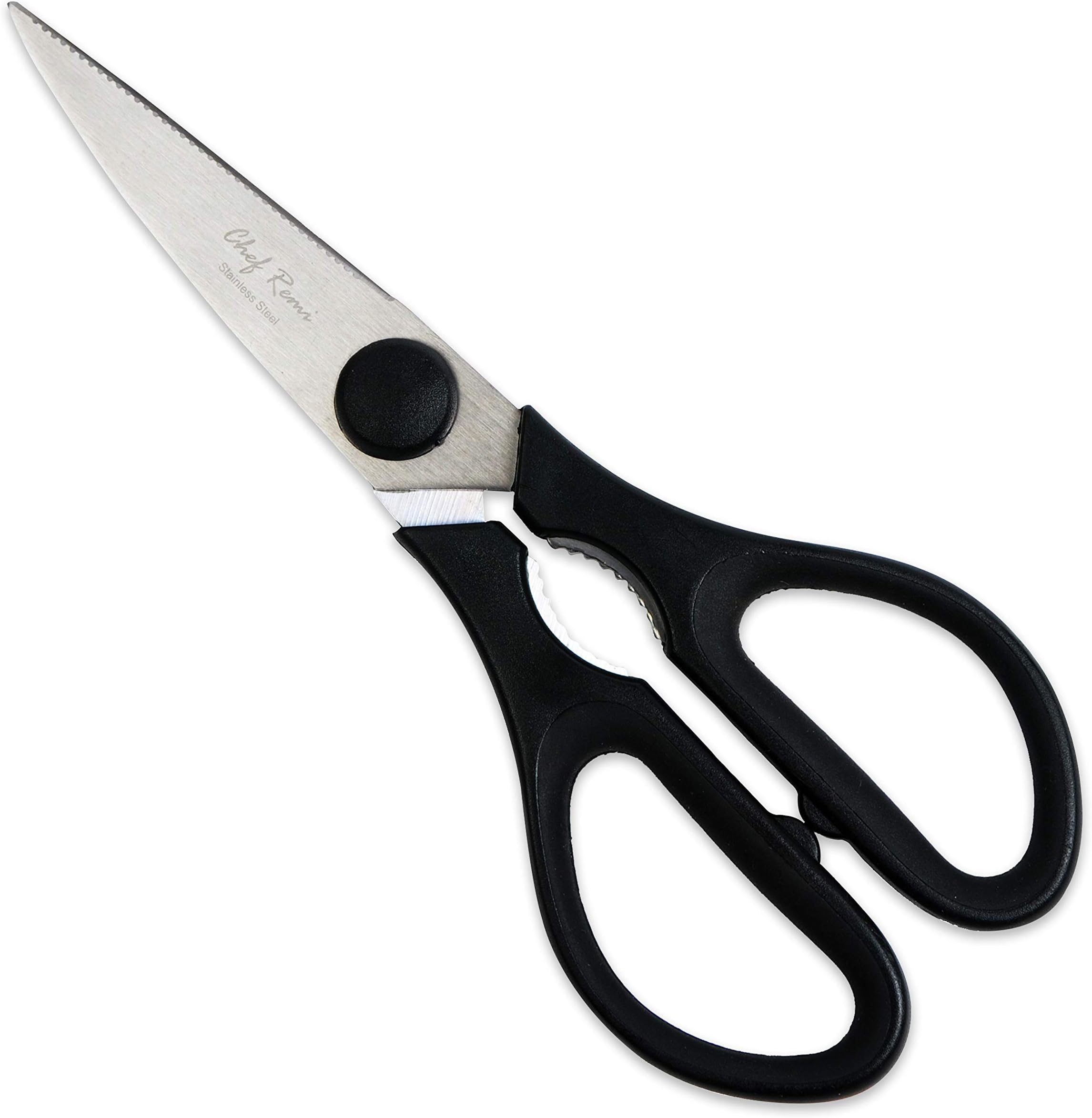 Heavy Duty Kitchen Scissors - Multi Purpose Shears To Cut Chicken, Poultry, Fish, Meat, Vegetables Or Herbs - Suitable For Everyday Use Around The House