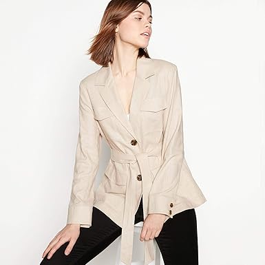 tailleur femme creme