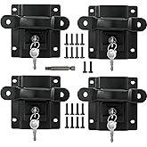 JINCHEN Bed Tie Down Anchors Plates Brackets Fit for 2015-2022 F150 F250 F350 Box Link Tie Downs with Truck Bed Tie Downs for Truck, 4 Pack