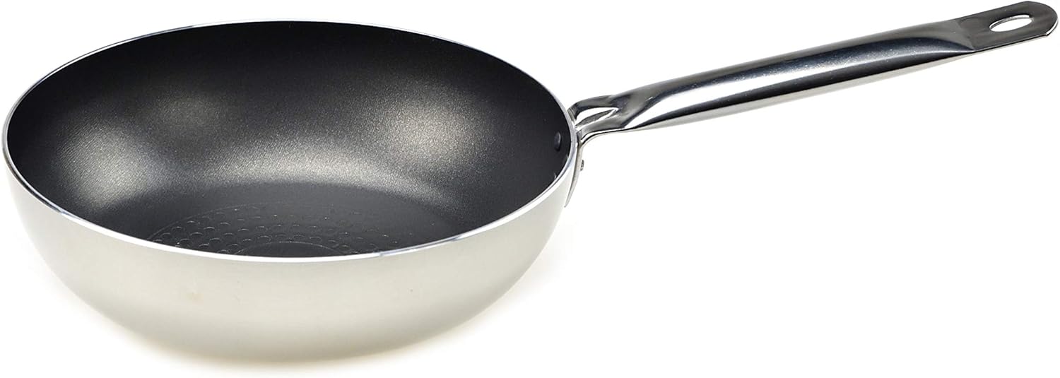 RAVELLI Italia Linea 51 Professional Non Stick Induction Deep Skillet, 11inch: Kitchen & Dining
