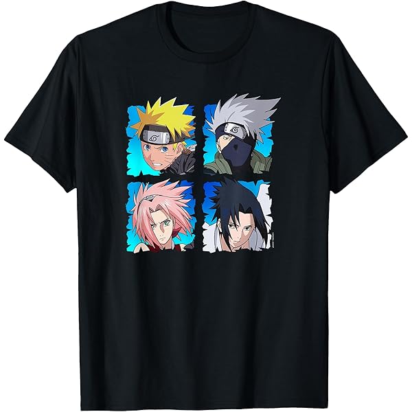 Amazon.com: Naruto Shippuden Akasuki Group SD T-Shirt