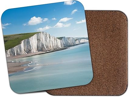 Amazon Co Jp セブンシスターズ断崖英語の海岸線コースター イギリス旅行クールギフト ホーム キッチン