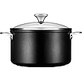 Le Creuset Toughened Nonstick PRO Stockpot With Glass Lid, 6.3 qt.