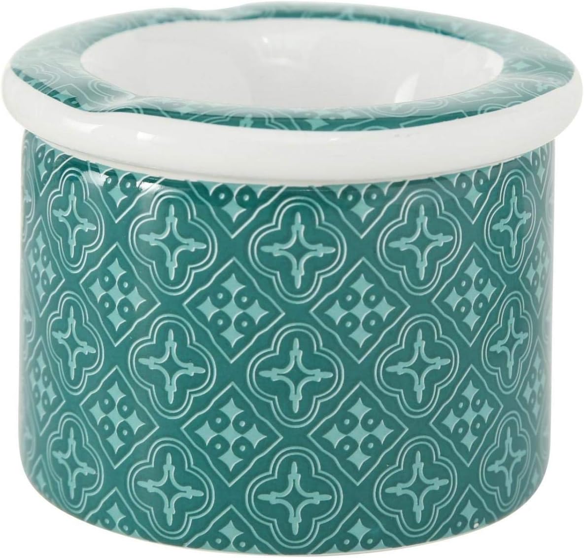 posacenere in ceramica con coperchio