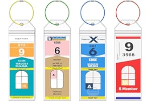 Cruise Luggage Tags, NTONPOWER Cruise Tags Holders with Steel Loops Clear Cruise Luggage Tags for Cruise Ships Fits All Royal Caribbean & Celebrity Cruise Cruise Essentials in 2024