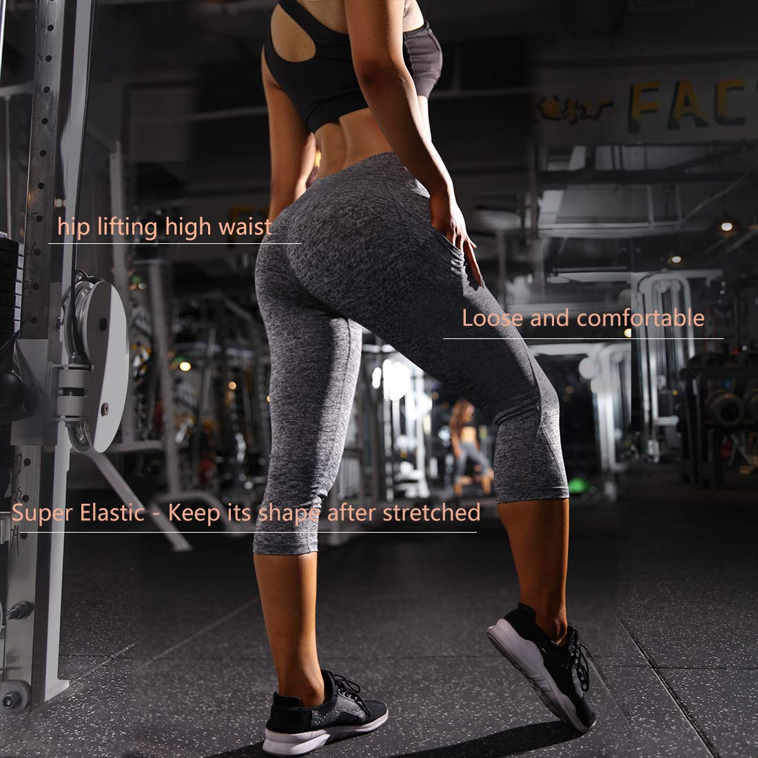 La Dearchuu Yoga Pants for Women High Waist Workout Ladies Leggings for Sports