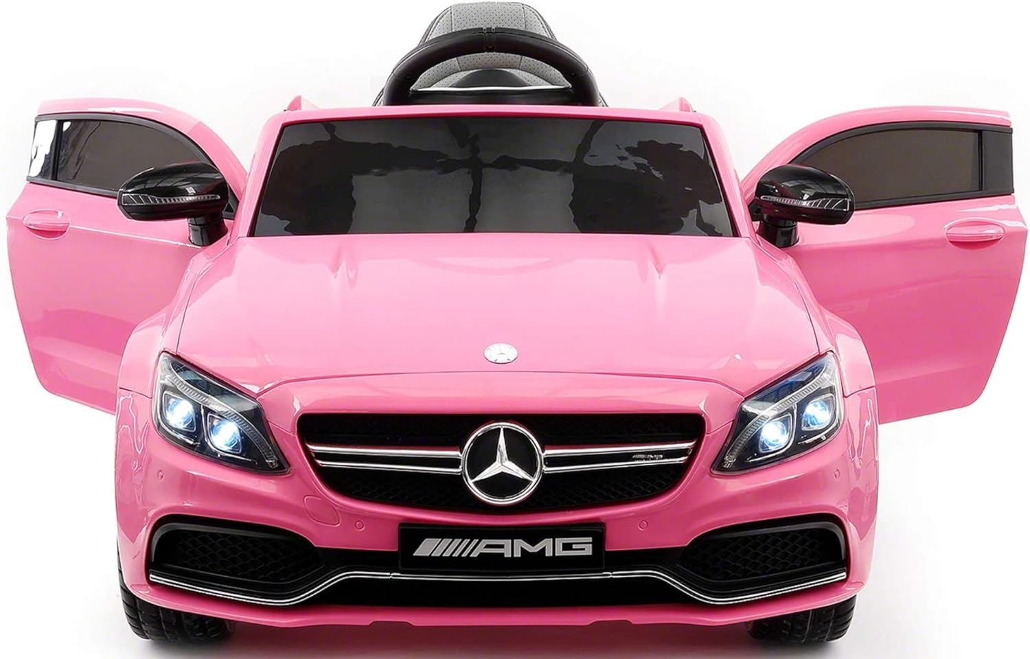 pink baby mercedes