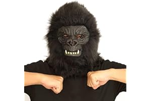 gonymask Animal Gorilla Head Mask Ape Novelty Halloween Dressing Up Costume For Party Props