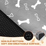 Baodan Puppy Pads Washable 2 Pack Reusable 100x90 cm Super Absorbent view 3