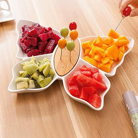 Bnsdmm Assiette De Fruits En Ceramique Creative Maison Japonaise