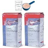 Cavex ColorChange Alginate Molding Powder- Fast Set 500g Pack of 2 with Cavex Scoop &amp; Measuring Cup