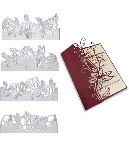 Grass Leaves Metal Cutting Dies – For Card Making, Scrapbooking & DIY Paper Crafts