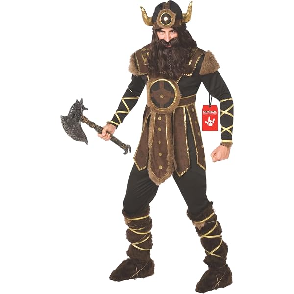 California Costumes Wikingerhelm Für Herren – Aus Flexiblem PVC, Größe Standard, Für Kostümpartys