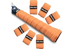 Alien Pros Tennis Racket Grip Tape (6/12/60 Grips) – Precut and Light Tac Feel Tennis Grip – Tennis Overgrip Grip Tape Tennis