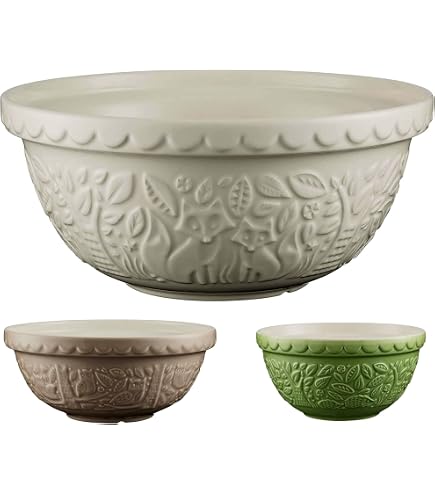 Bol à Mélanger Mason Cash Home To Roost 26cm - Faïence 2.7L Motif Poule/Coq - Lave-vaisselle