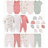 JELYLOVE Unisex Baby Boy Girl Clohtes Pants Sets 23 pack Cotton Casual New born Clothing Comfort Infant Birthday Outfit