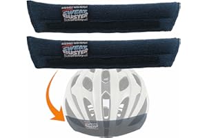 Sweat Buster Bike Helmet Sweatband – Stops Sweat Dripping, Keeps You Cooler, Premium Comfort, Simple Helmet Integration & Quick Removal for Washing. Mountain Biking, Road Biking or Any Cycling.