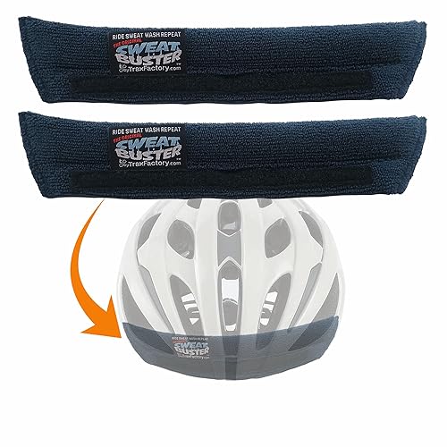 Sweat Buster Bike Helmet Sweatband – Stop Sweat Dripping, Ride