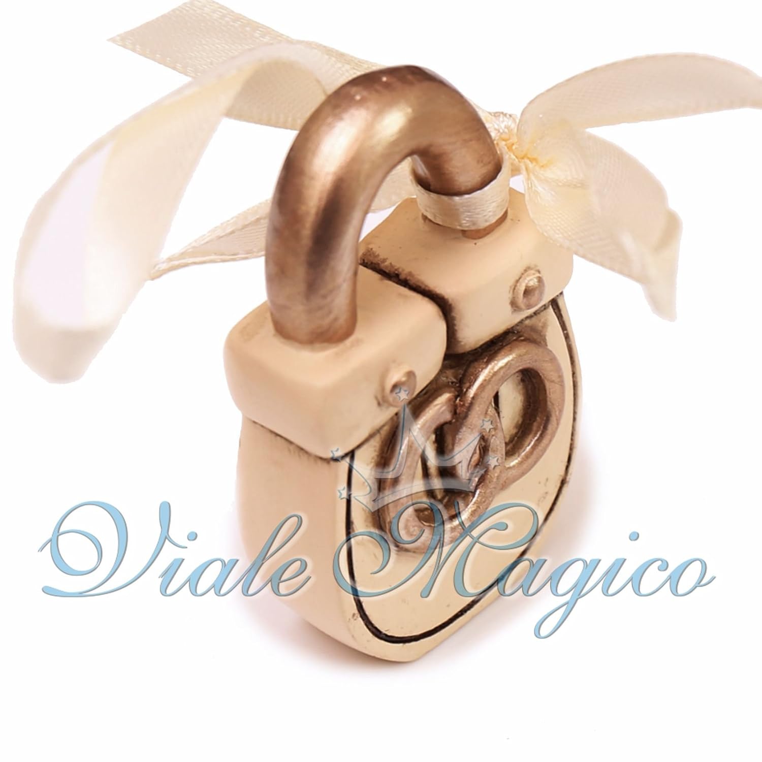 Bomboniere Segnaposto Faidate Matrimonio 12 Pezzi Appendino Lucchetto Fedi Sposi Portafortuna Offerte Stock Gadget