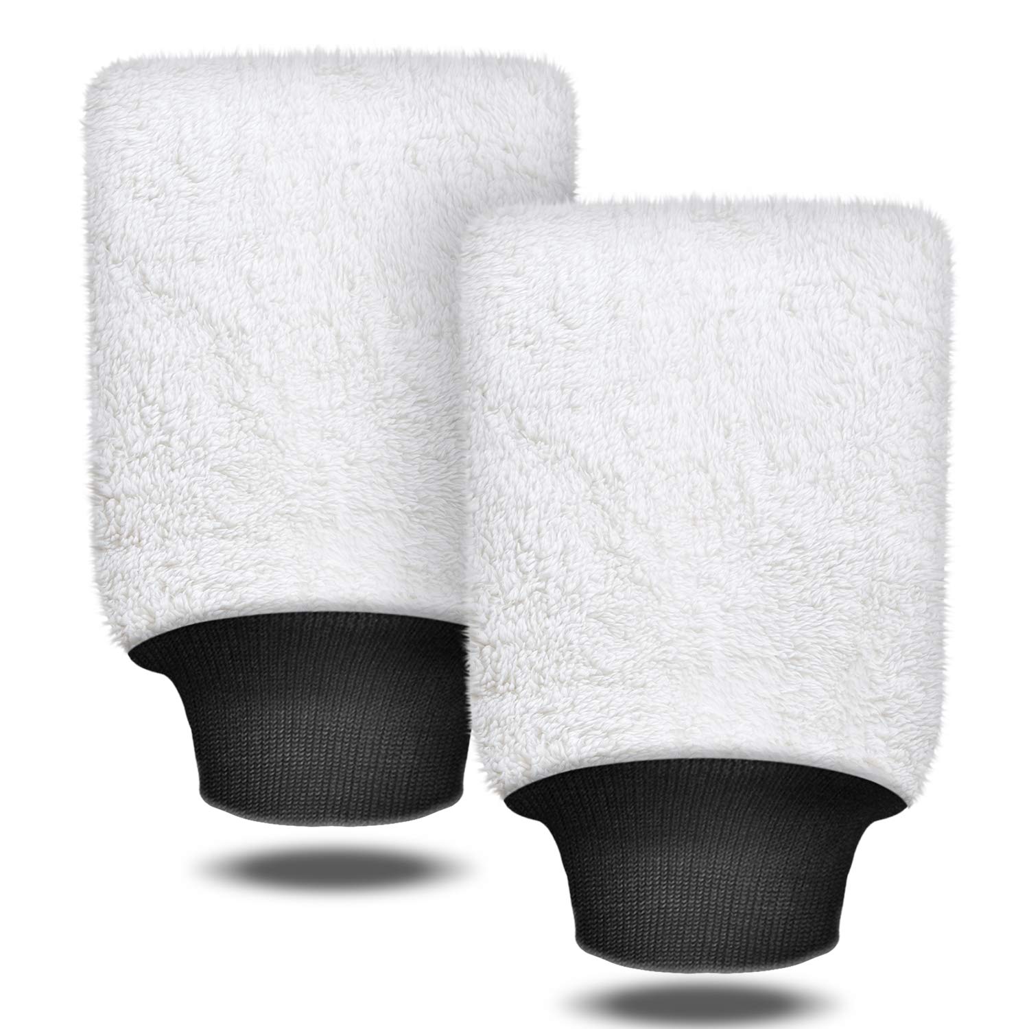 Auto Waschhandschuh Microfibre Wash Mitt 2 Stücke Premium Mikrofaser Waschhandschuh zur Auto Reinigung Autowäsche