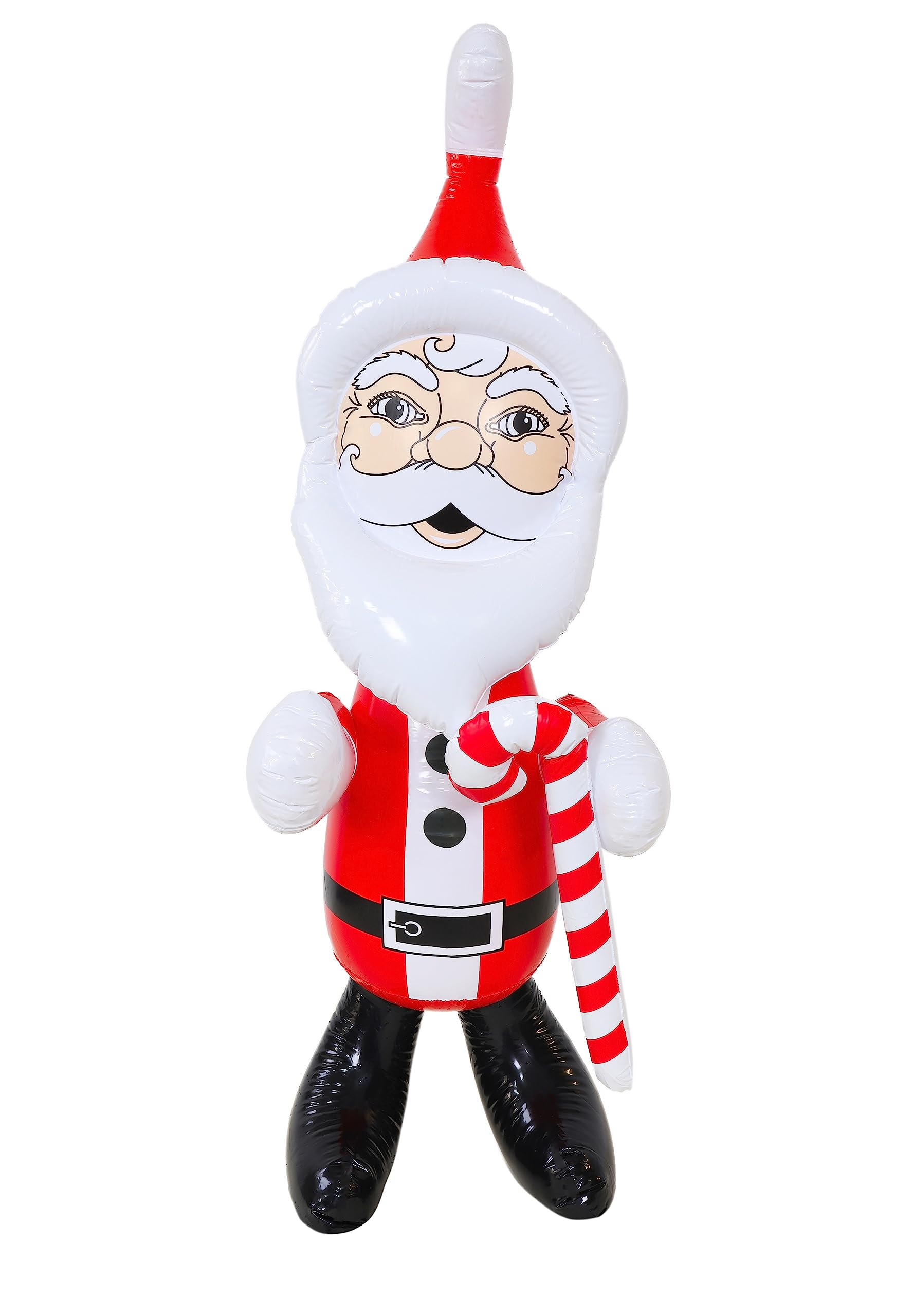 Toyland® 120cm (3.9ft) Inflatable Santa Claus Festive Decoration - Christmas Decorations - Seasonal Party Props