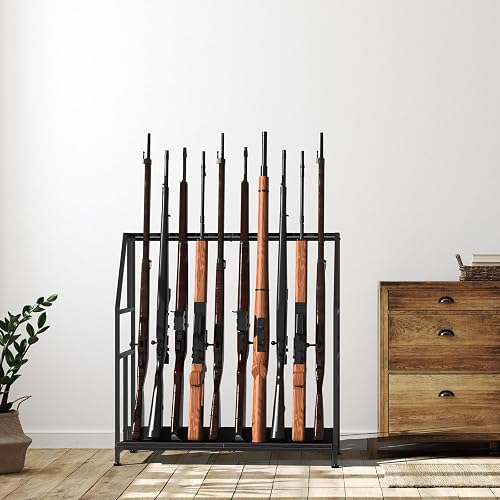 Gun Racks,Wooden Indoor Rifle Racks,Floor Standing Shotgun Rack Indoor ...