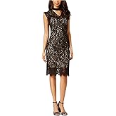 Bar III Womens Choker Knee-Length Party Dress Black XS