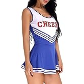 ZTie Women's School Musical Party Halloween Cheerleader Costume Fancy Dress Uniform Outfit